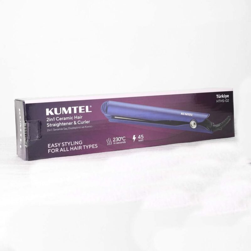 Straightener and Curler  HTHS-02 Hair