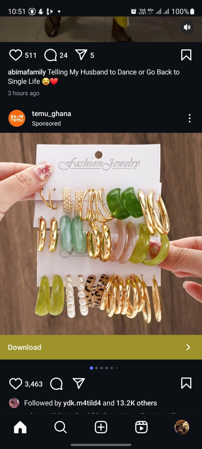 Earing set